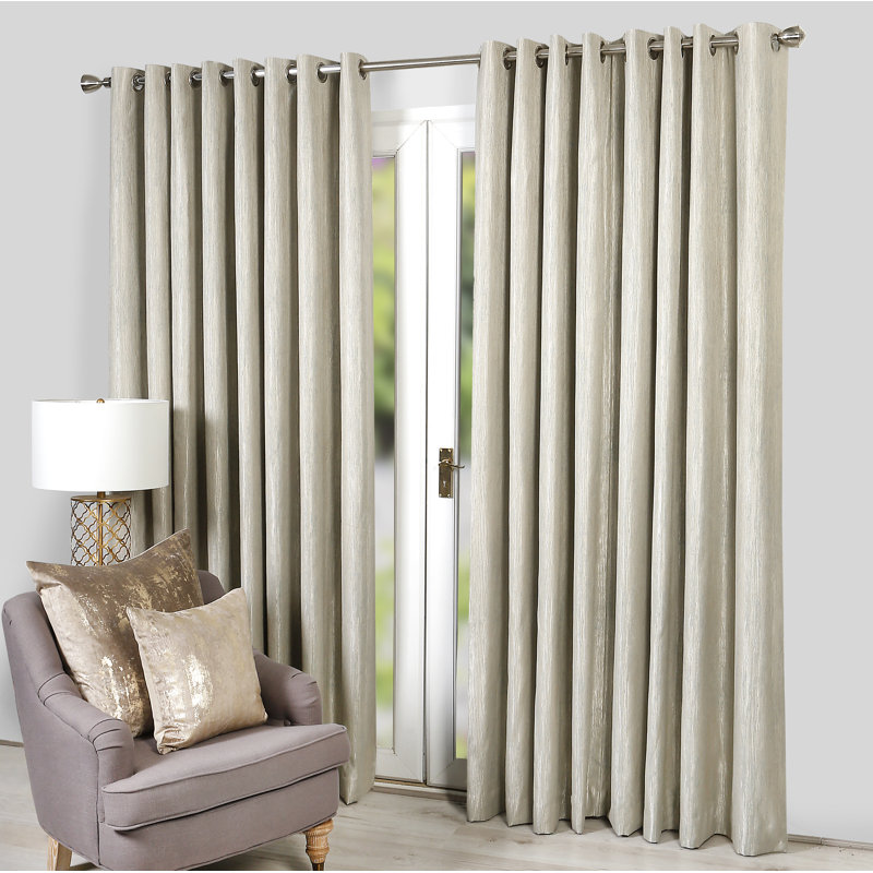 Lily Manor Thermovorhang-Set Emerson mit Ösen, blickdicht | Wayfair.de